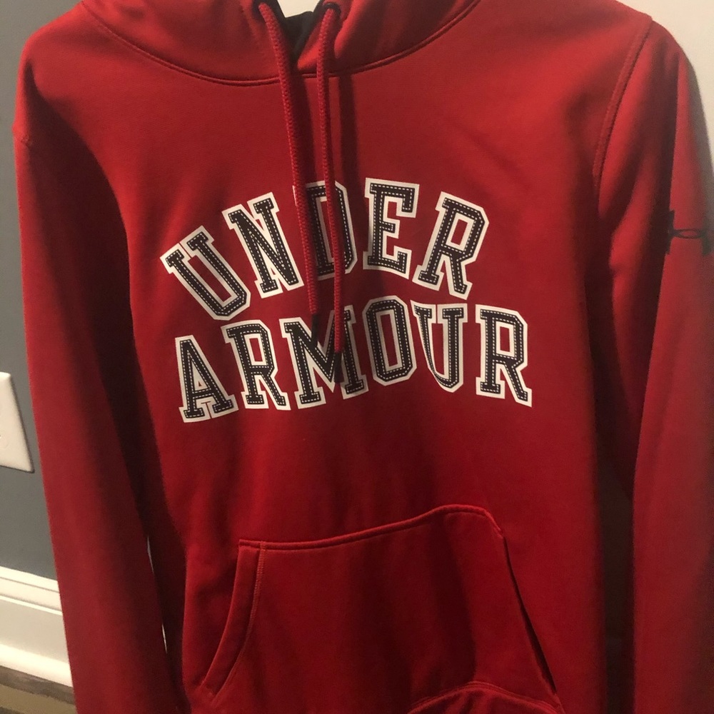 Under Armour red hoodie never worn